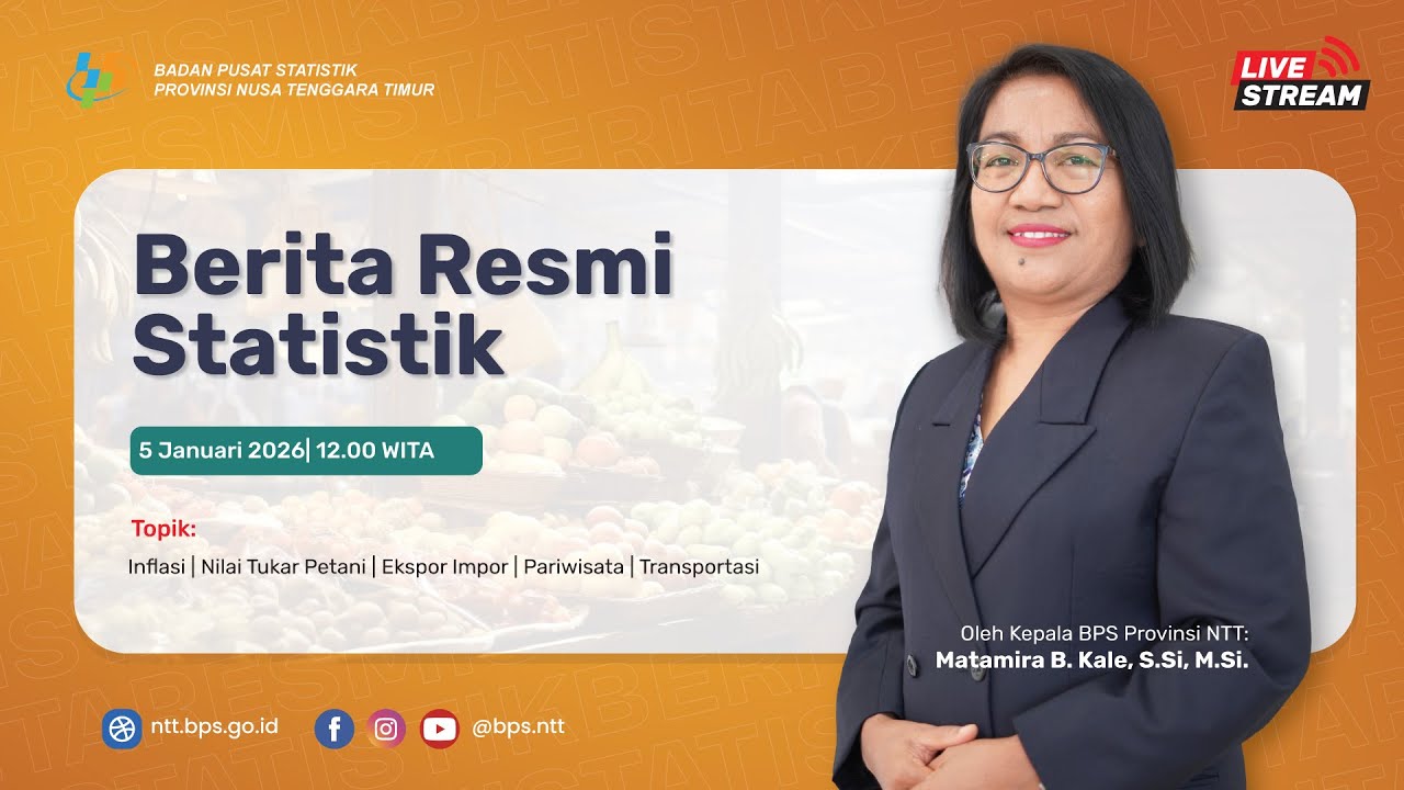 Press Rilis 5 Januari 2026 BPS Provinsi NTT