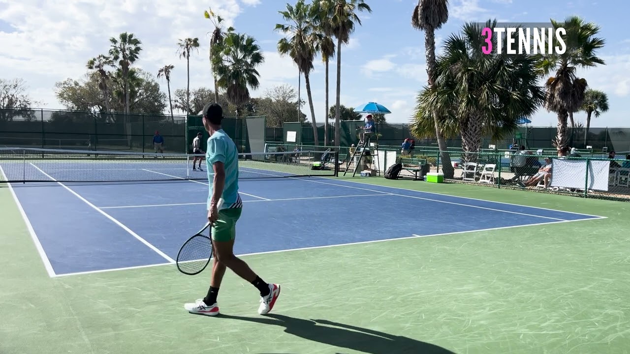 Noah Rubin (USA) vs. Roberto Cid Subervi (DOM) | 2024 M25 Wesley Chapel, Florida