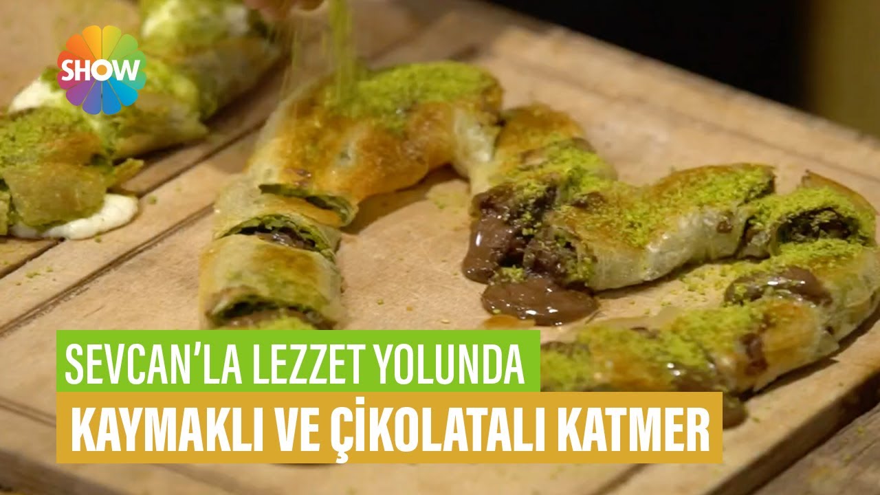 Kaymaklı ve Çikolatalı Katmer Tarifi | Sevcan'la Lezzet Yolunda