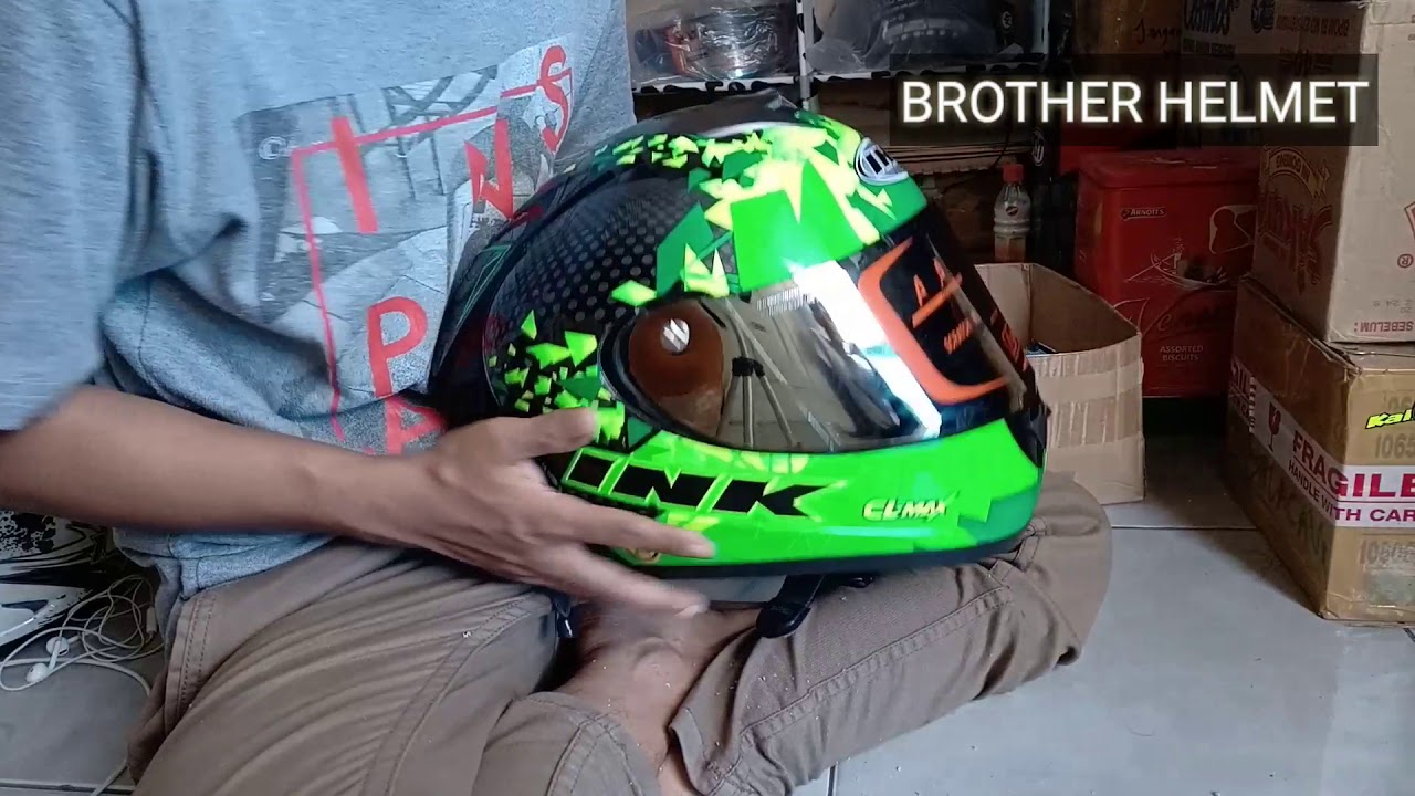 cara memodifikasi dan memasang flat visor kyt r10 ke ink cl max seri 6