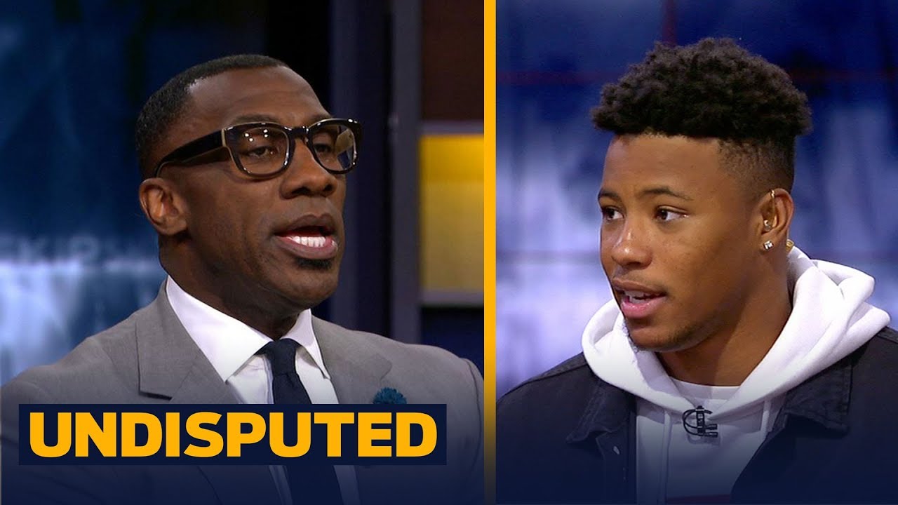 Saquon Barkley: 'I wish the draft could be here a little quicker' | UNDISPUTED