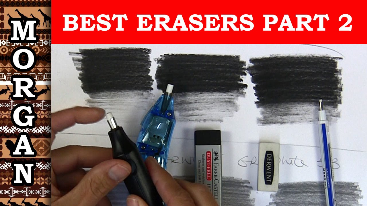 Ultimate Eraser review part 2 - electric erasers + Faber Castell - Jason Morgan