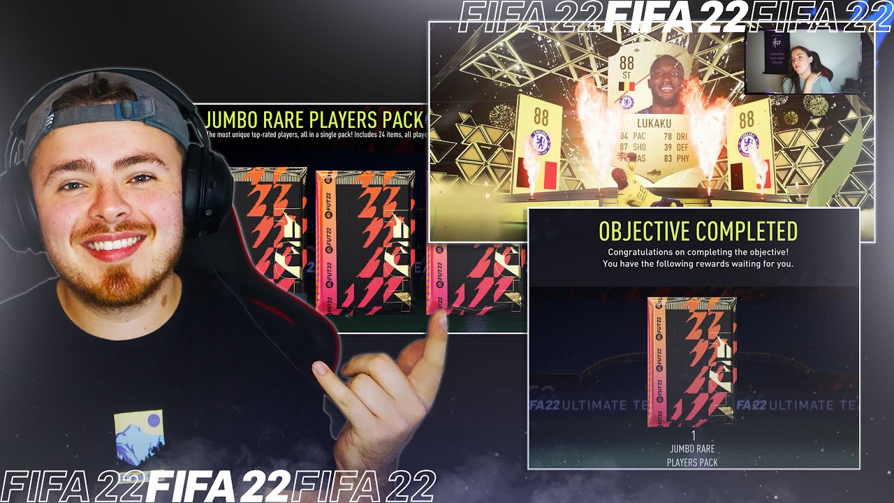 HOW TO GET TWO FREE 100K PACKS IN FIFA 22!! 😱 Girlfriend packs me insane walkout! FUT 22