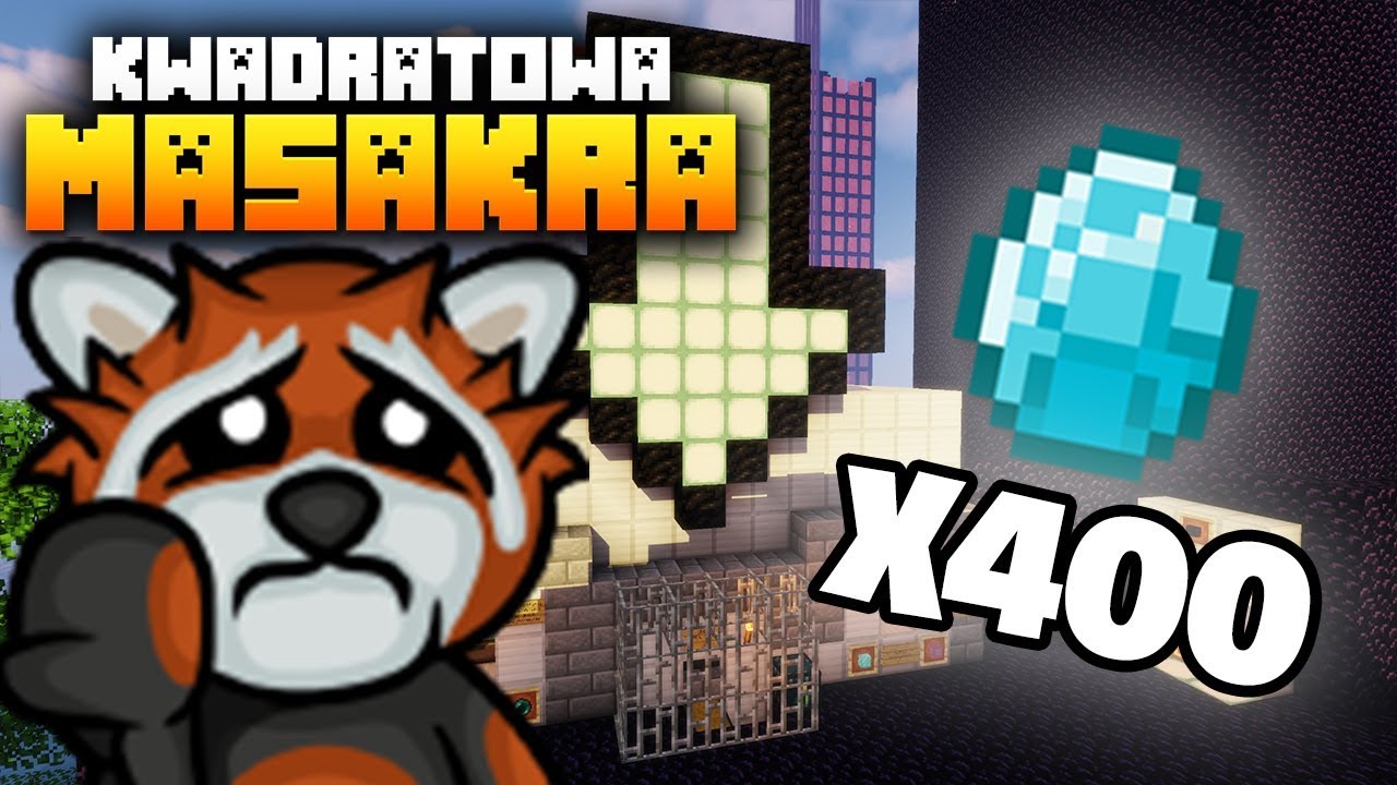 Wydałem WSZYSTKIE DIAMENTY, ŻEBY WYKUPIĆ KAŻDEGO BOXA!   - Minecraft Kwadratowa Masakra Ewron