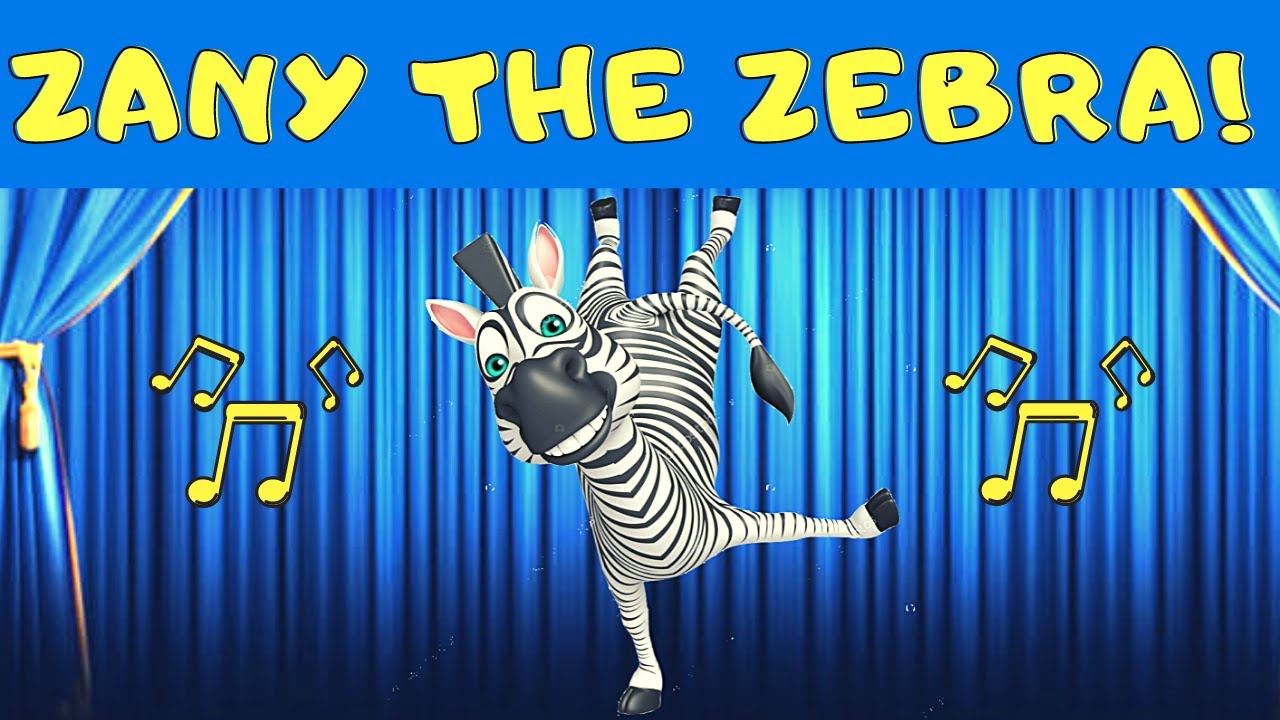 ZANY THE ZEBRA | Kids Nursery Rhyme song | Simple Fun (2021)