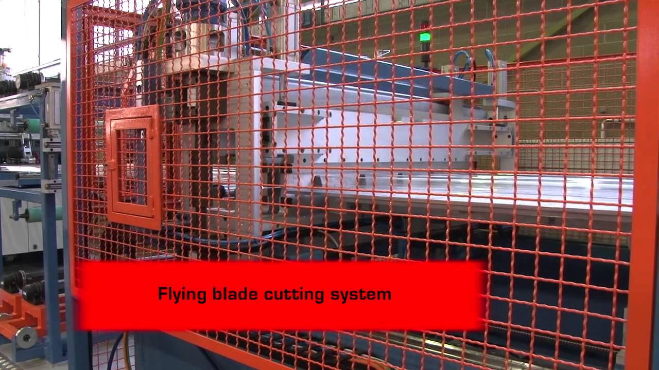 POLYCARBONATE AND PMMA MULTICELL PROFILE AND CORRUGATED BOARD EXTRUSION LINE