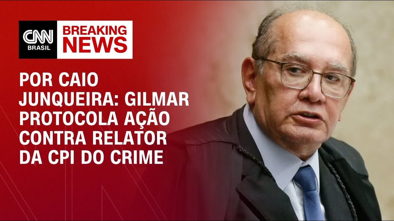 Gilmar Mendes entra com a&ccedil;&atilde;o contra Alessandro Vieira | HORA H
