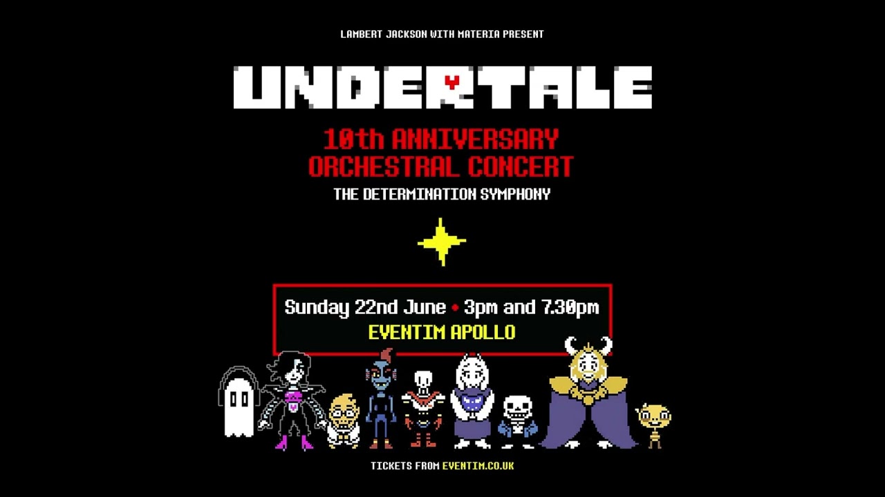 UNDERTALE 10th Anniversary Concert - Death by Glamour