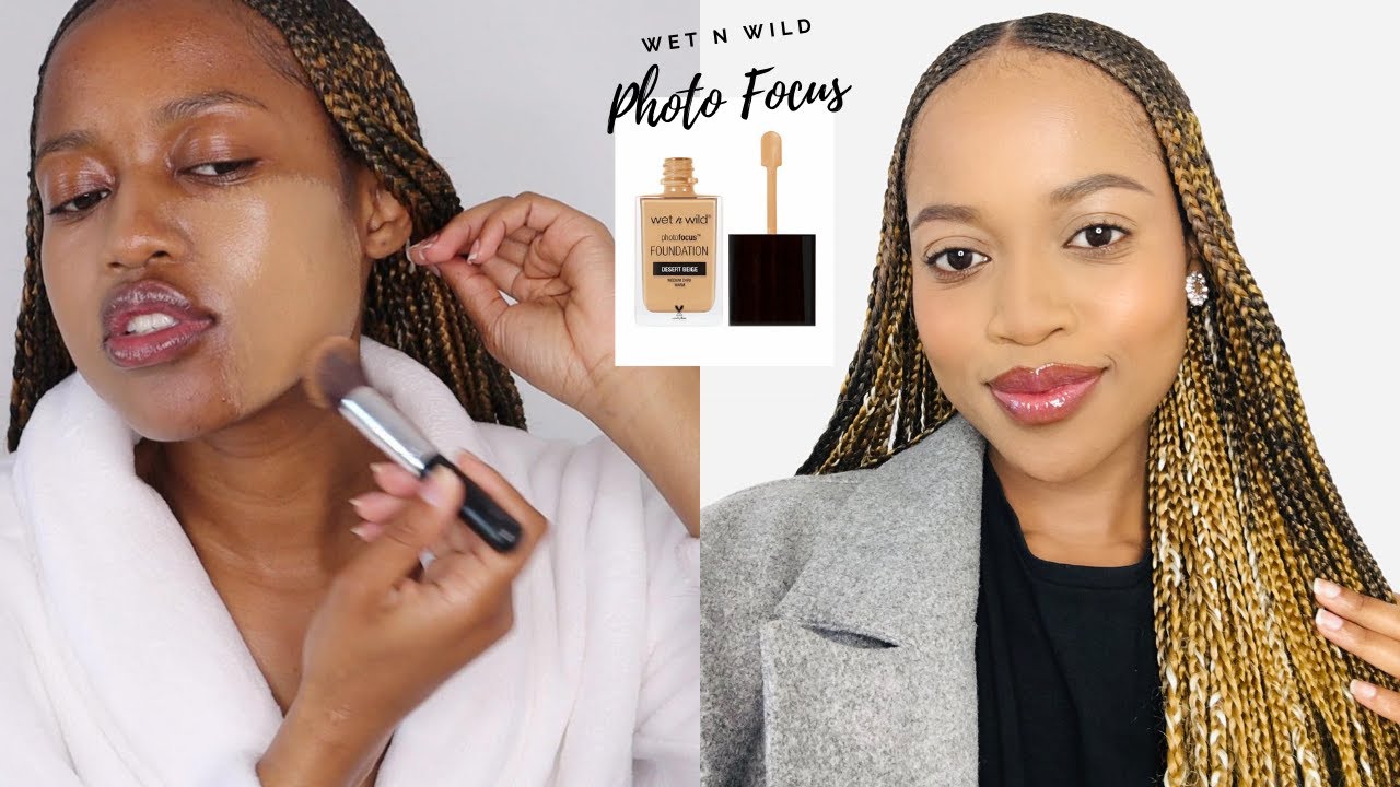Wet n Wild Photo Focus Foundation Review l Demo + Wear Test