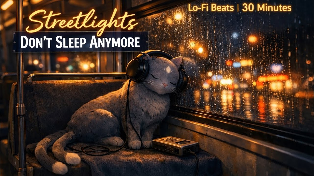 Midnight Transit 🌌 | Chill Lo-Fi for Late Nights & Overthinking