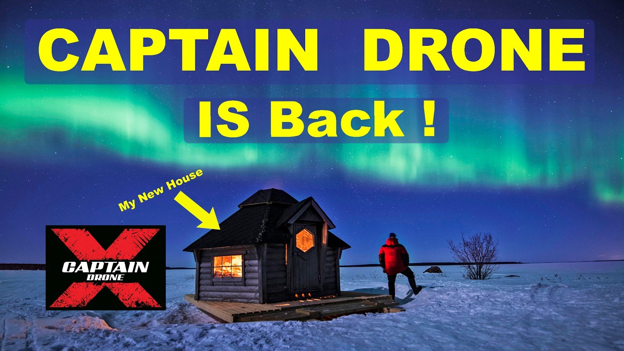 Captain Drone is Back!  New House & New Studio