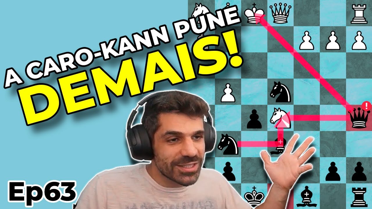 Caro-Kann é a MELHOR DEFESA contra planos genéricos! - SleepRun S04E63