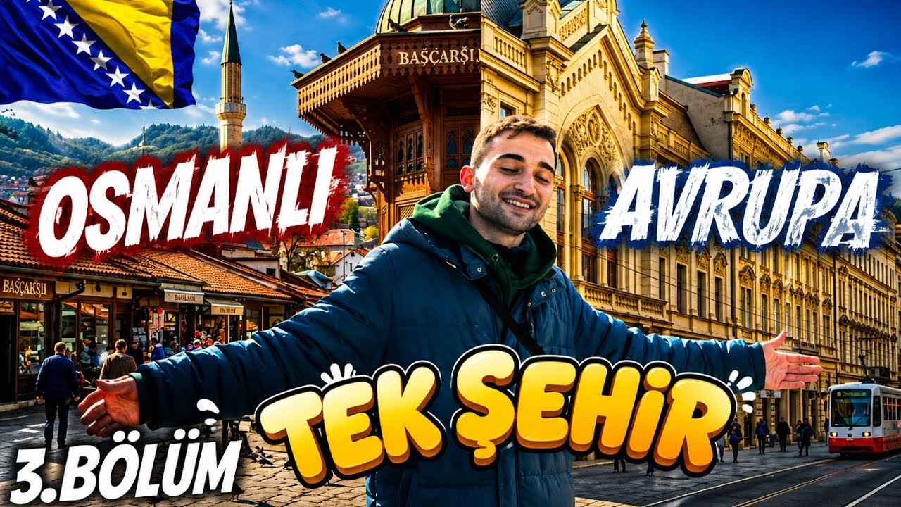 Bosna Hersek Saraybosna Vlogu / Dertleşerek Şehir Turu Yapıyoruz ! | Balkanlar Turu 3.Bölüm