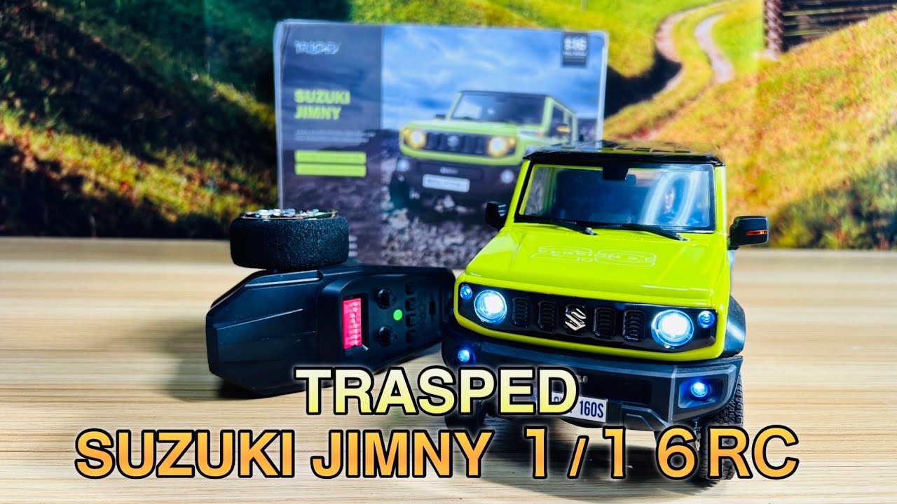TRASPED SUZUKI JIMNY  1/16 RC                     スズキ／ジムニーのラジコンだよー‼️