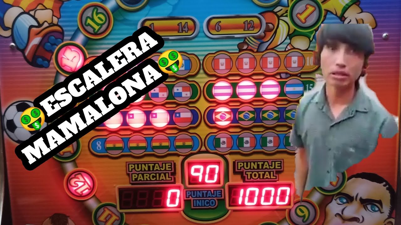 Maquinas Pinball de $5 pesos😈🤑 ESCALERA MAMALONA🤙💵
