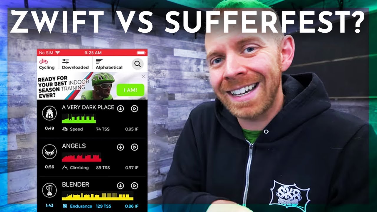 Zwift VS Sufferfest Bike Trainers - Which is Best? | Triathlon Taren