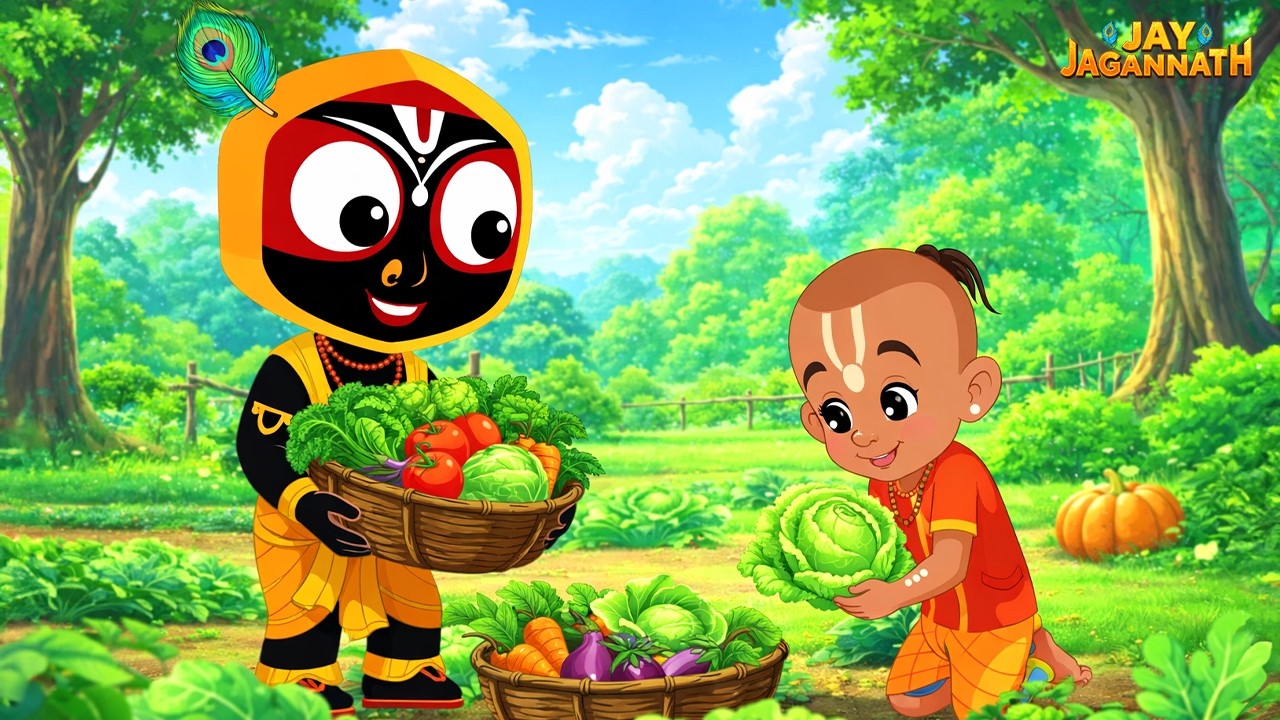 आखिर प्रभु मंदिर छोड़कर कहाँ जाते थे? | जगन्नाथ | Jay Jagannath| Jagannath cartoon | jai jagannath