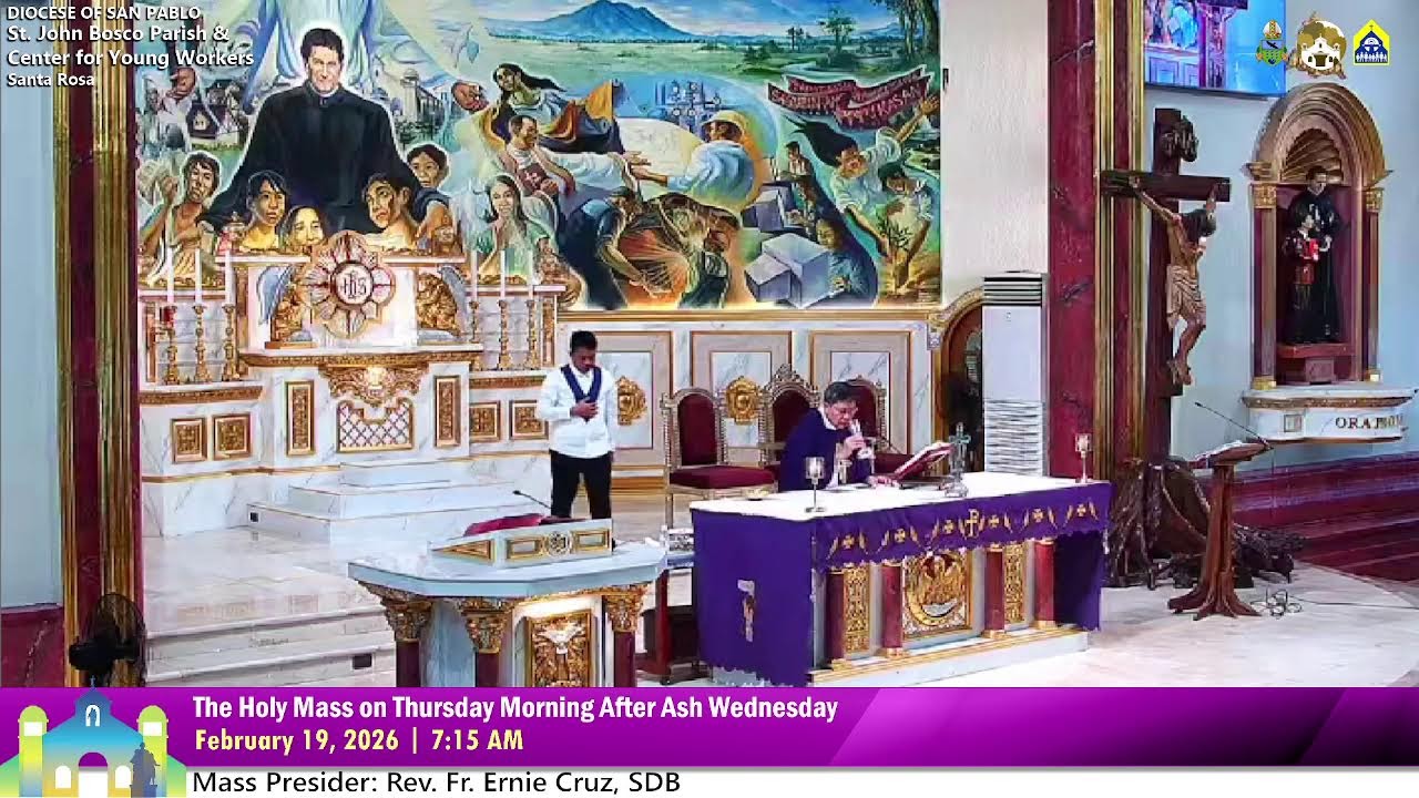 February 19 2026 7:15AM Rosary and Holy Mass on the Thursday after Ash Wednesday