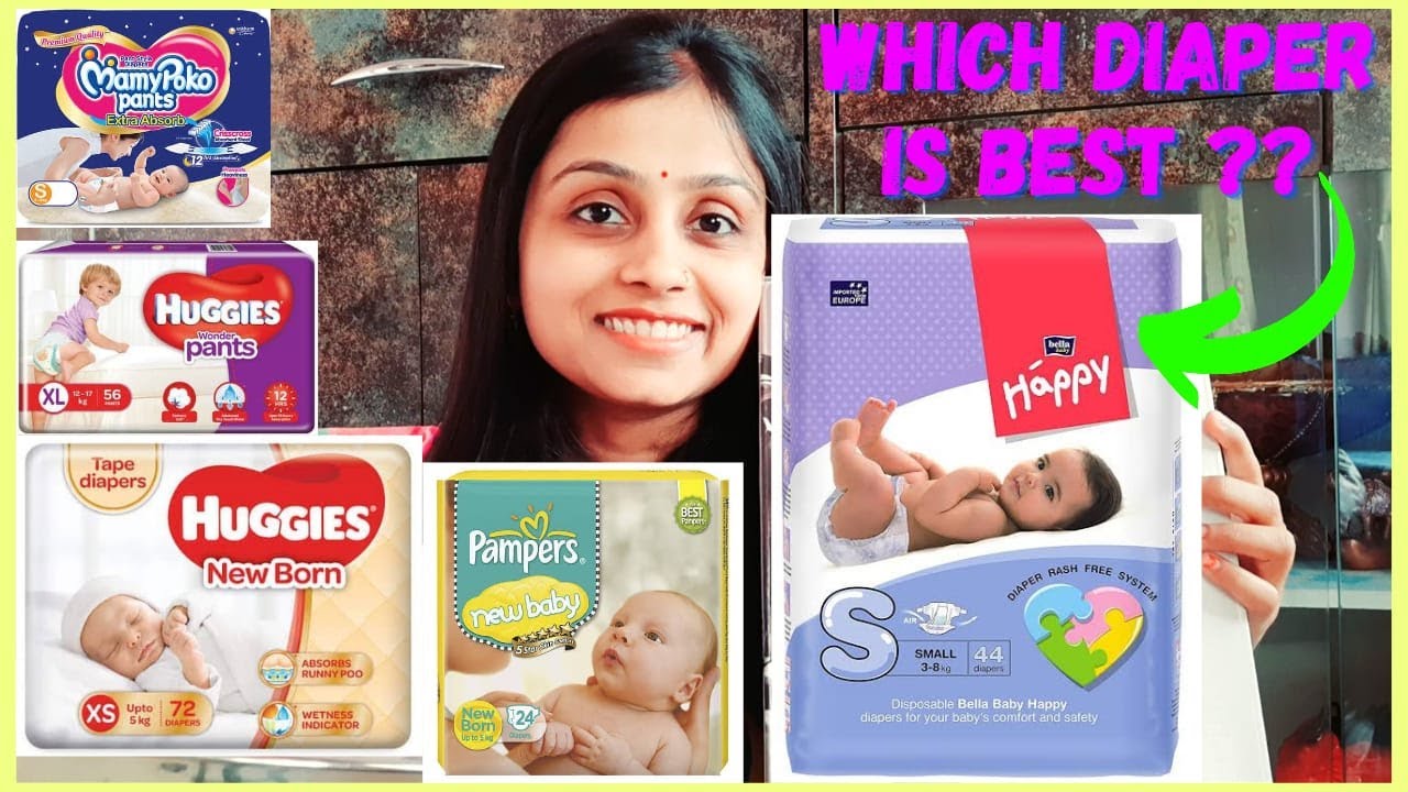 Best Diaper for Baby in India 2021 | Best Diaper for Newborn Baby | Types of Baby Diaper with Review