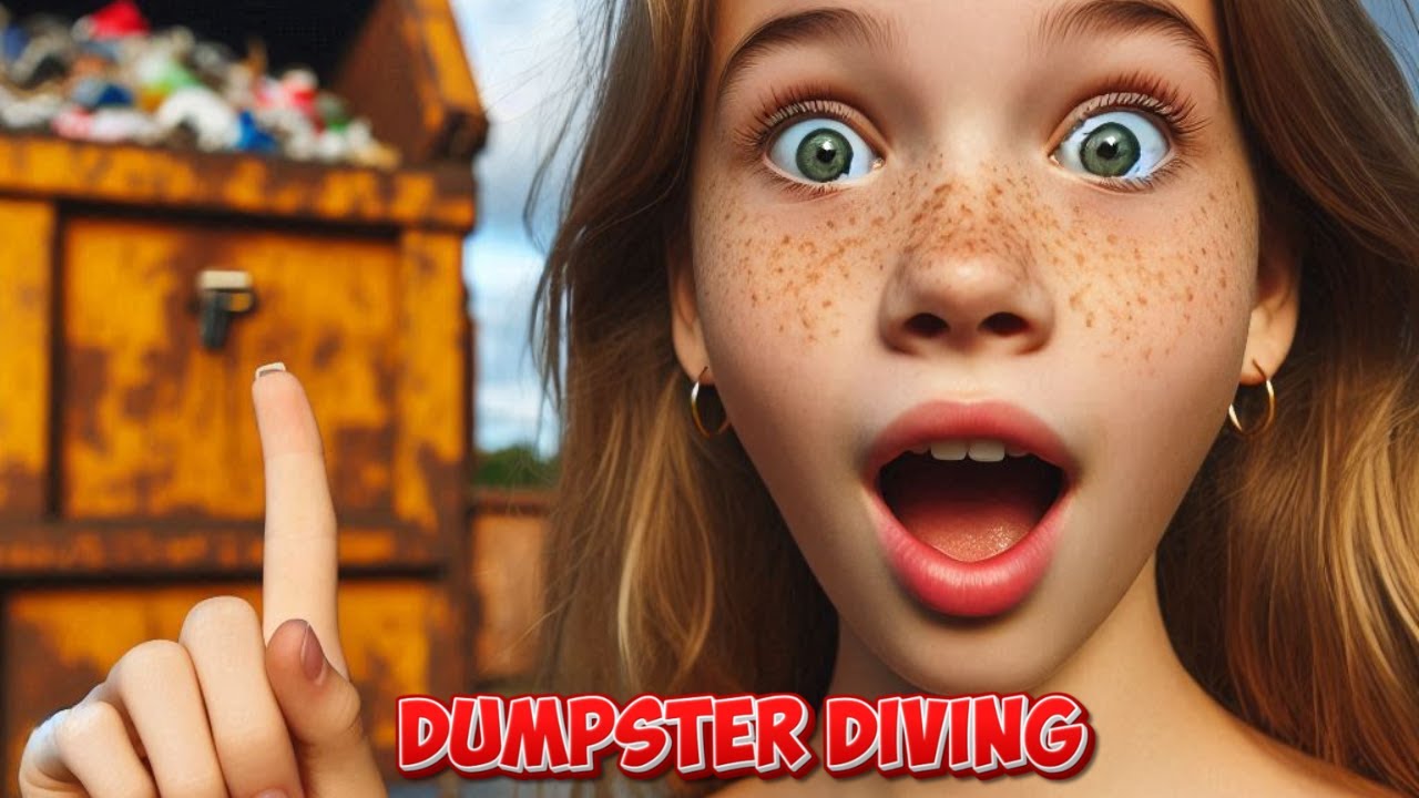 ** DUMPSTER DIVING - CAN'T BELIEVE WHAT WE FOUND!   ALL FREE STUFF