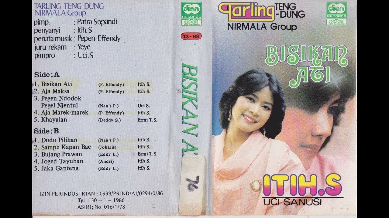 Itih S., Uci S., Ermi T.S. & Nirmala Group - Bisikan Ati Side A