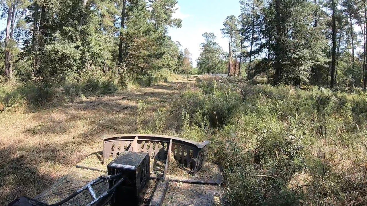Bush Hogging A 1.4 Acre Wooded Lot With The MTL XCT