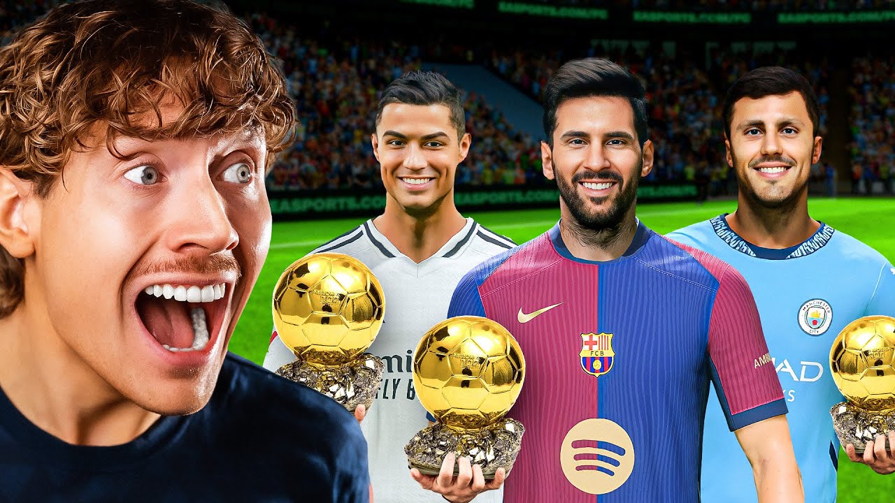 Legger til en BALON D’OR vinner frem til jeg er INVINCIBLE!