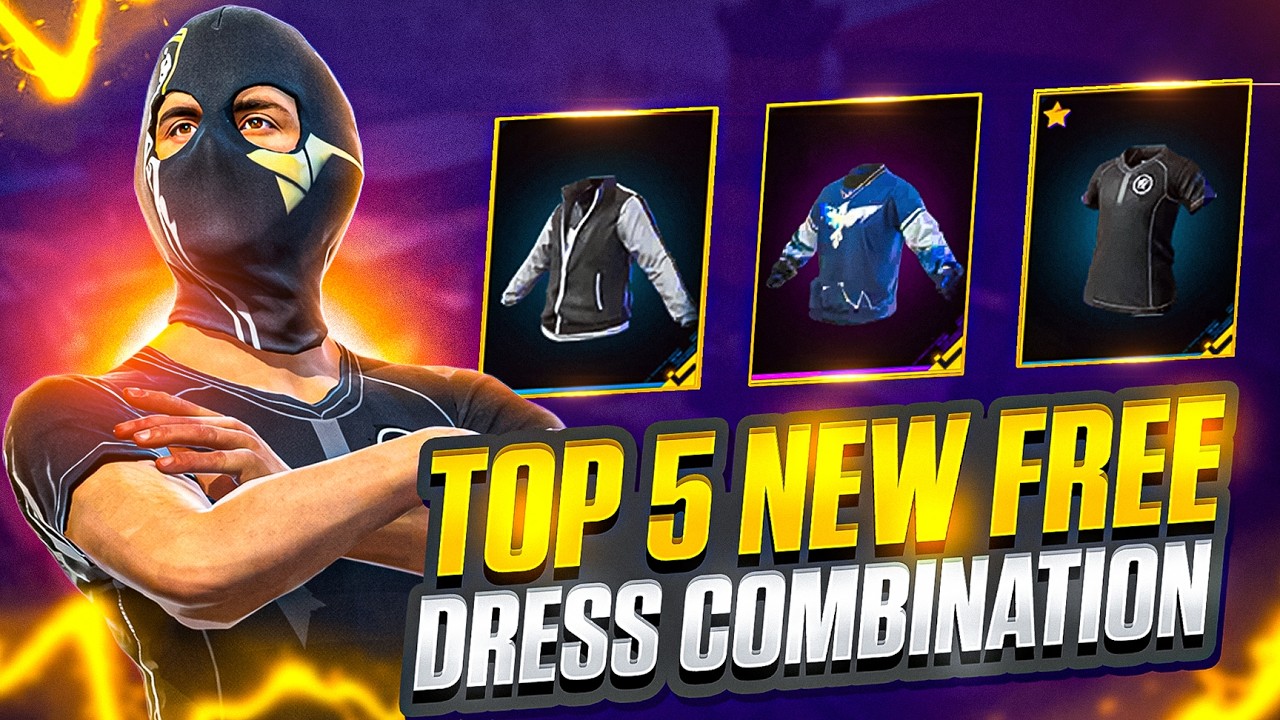 TOP 5 GOD LEVEL FREE DRESS COMBINATION IN 2026🪽 || NO TOP UP💎 DRESS UP || MAD HYPER GAMING 🔥