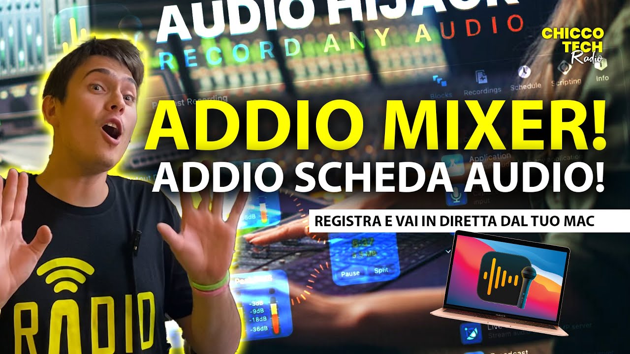 Come gestire l’audio della tua radio da un Mac con Hijack