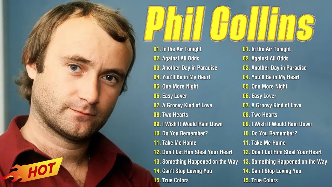 Phil Collins Hits Songs Full Album 2026 - Top 20 Best Songs Of All Time #philcollins