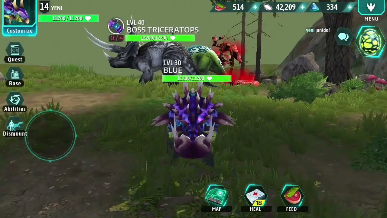 Dino Tamers evento wildflower derrotamos a los jefes de evento