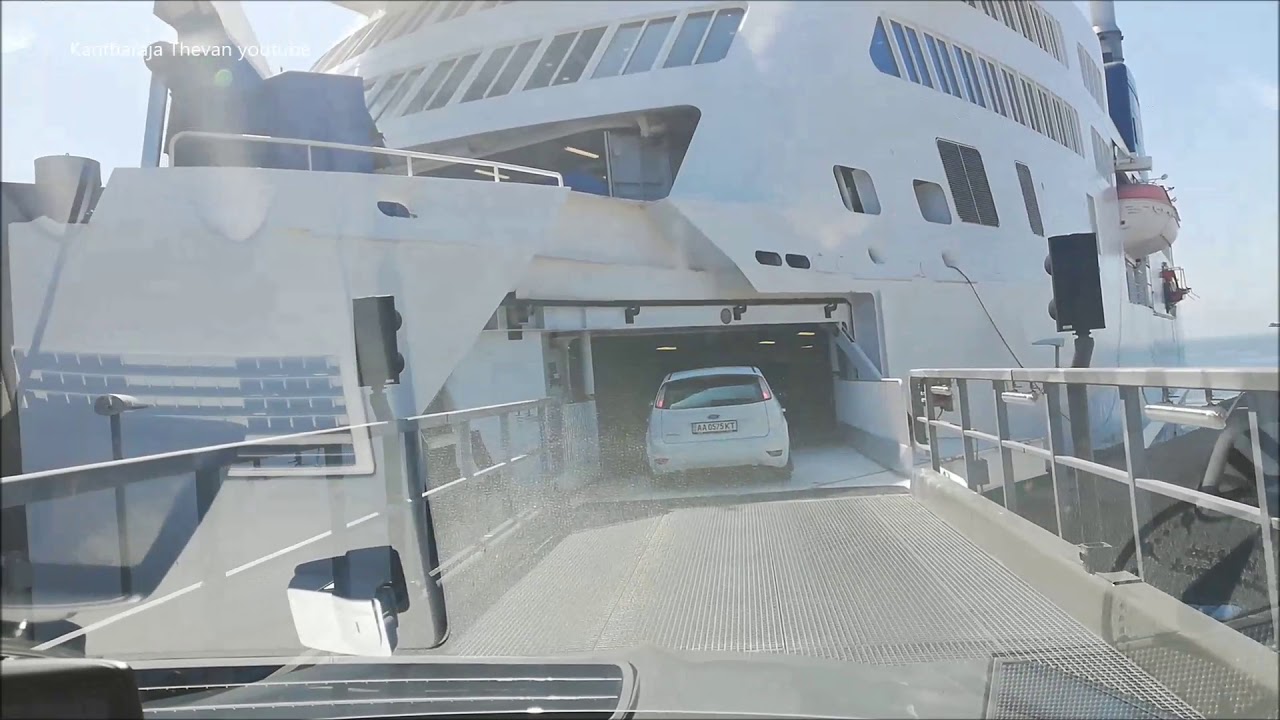 Ferry from Rødby to Puttgarden with Scandlines
