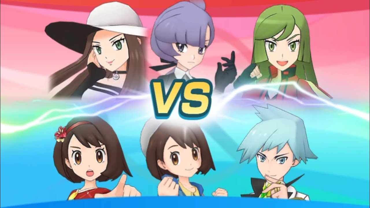 Pokémon Masters EX | ( Anni Gloria, Gloria, Arc Steven ) VS All Ultimate Battles