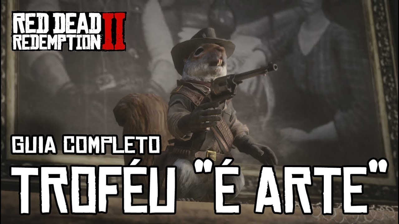 RED DEAD REDEMPTION 2 - MISSÃO EXPOSIÇÃO DA VIDA SELVAGEM / TROFÉU 