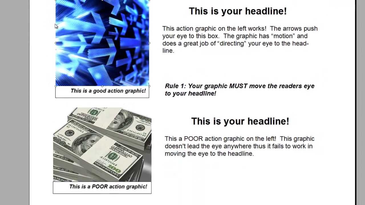 How to make a flyer that really works