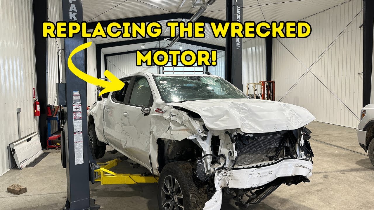 Rebuilding a absolutely destroyed 2024 Silverado in 48 hrs part 2!