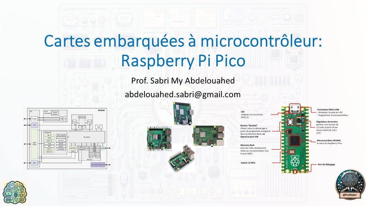Exploration des Cartes Embarquées : Focus sur le Raspberry Pi Pico et le Microcontrôleur RP2040