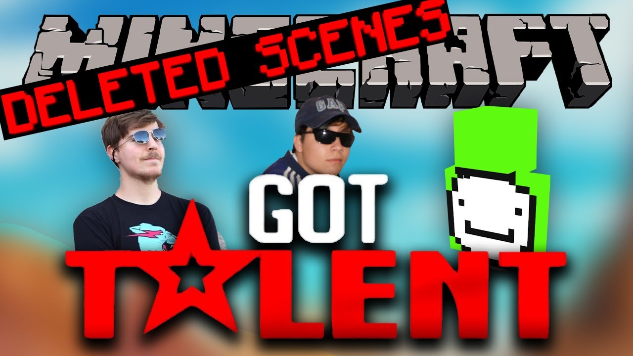 Minecraft's Got Talent Deleted Scenes (ft. MrBeast & Dream)