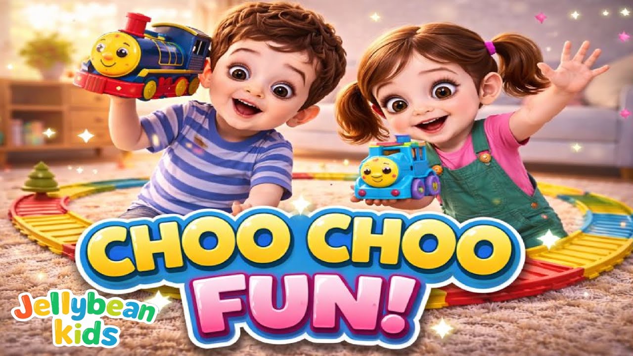 Choo Choo Train Adventure 🚂 | Classic Kids Story | Jellybean Kids
