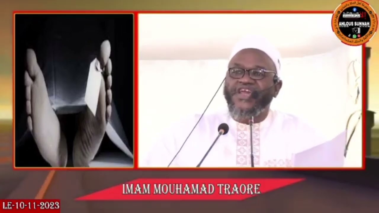 Imam Mohamed Traoré  sermon du vendredi 10 novembre 2023. Thème la mort