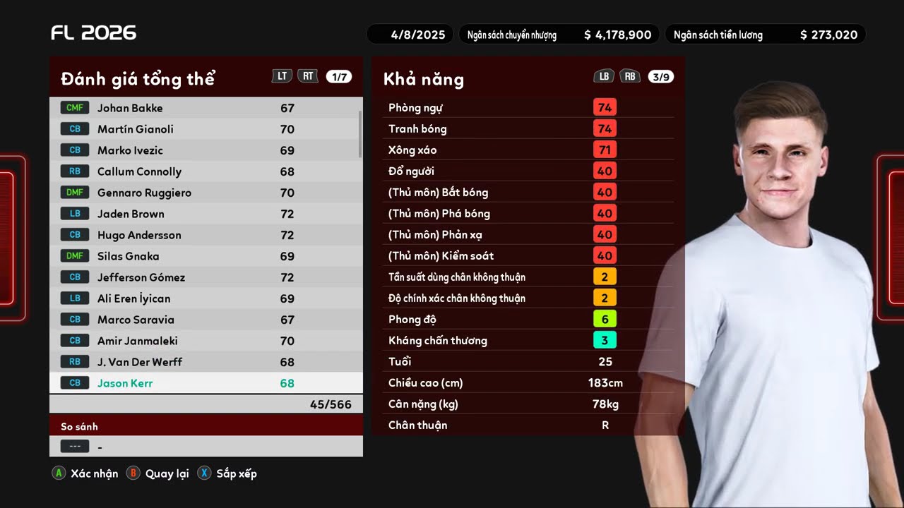 PES 2021 MASTER LEAGUE GAMPLAY #1