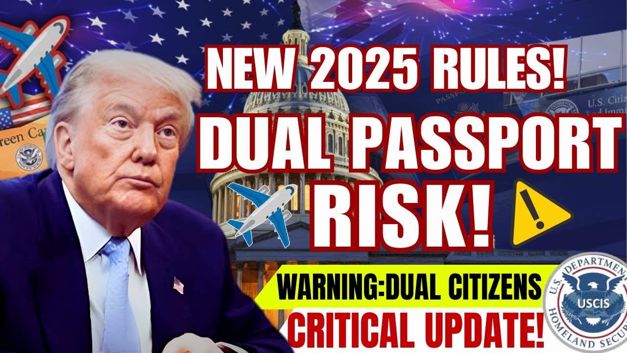 🔥 СРОЧНО! Обновление по двойному гражданству 2025 года &mdash; изменения в паспортах, налогах и соблюде...