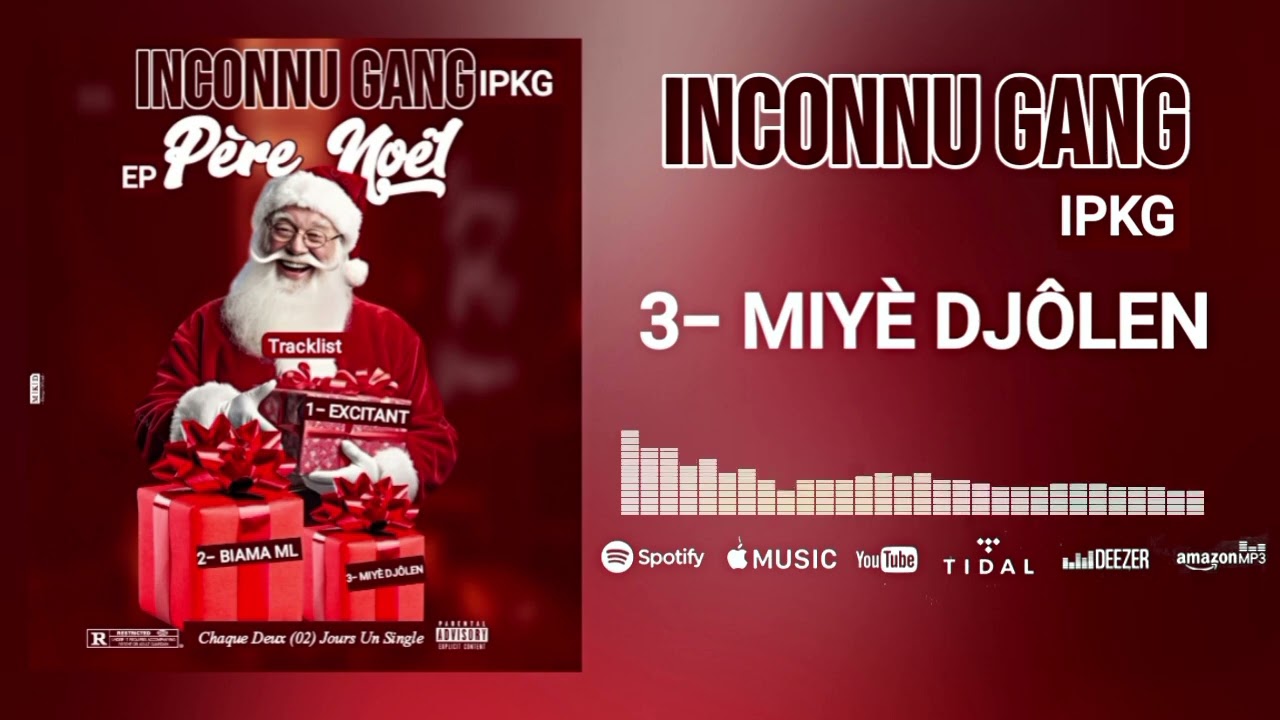 INCONNU GANG IPKG - MIYÈ DJÔLEN  ( SON OFFICIEL 2025) PROD by MORE PIPPEN