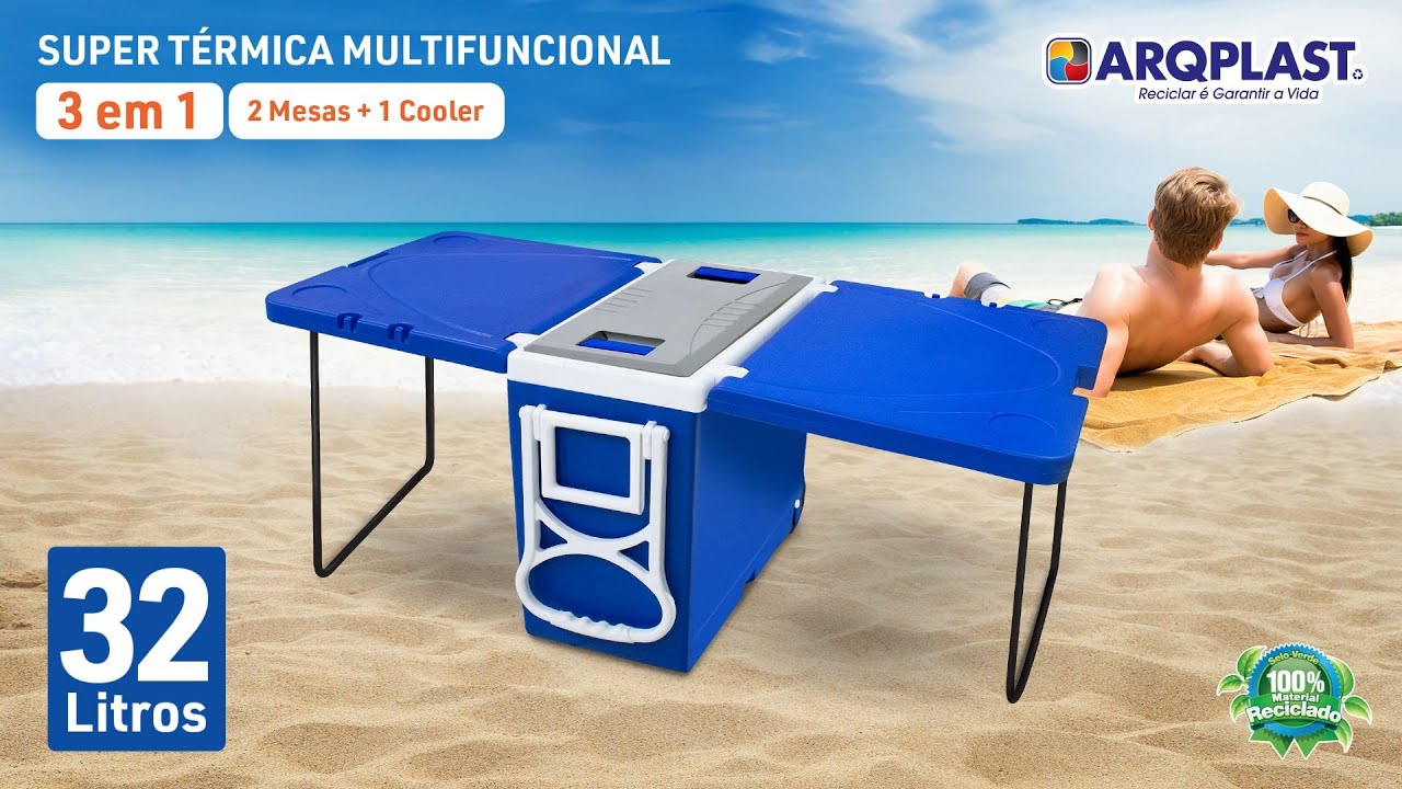 Super Térmica Multifuncional 3 em 1 - 32 Litros ARQPLAST