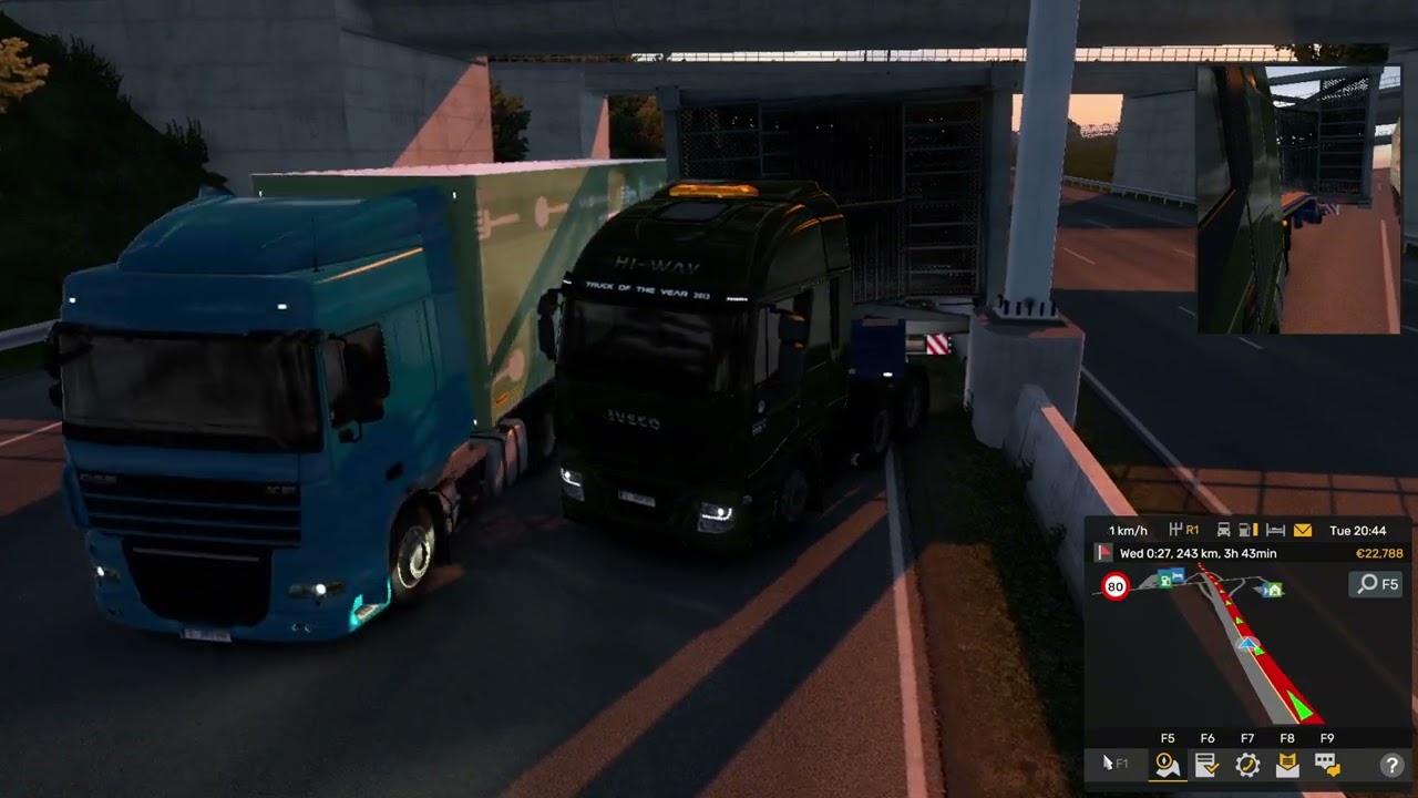 From Linz to Brno - We move with a load of 50 tons