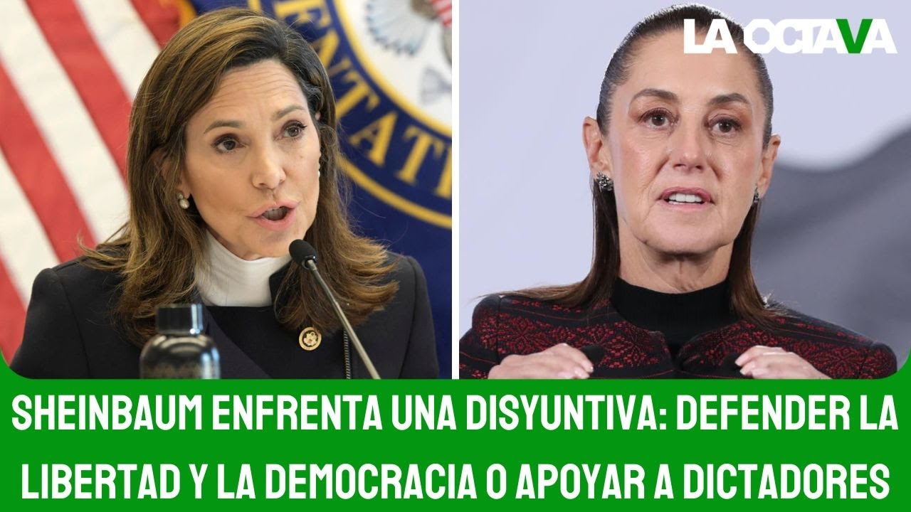 BASTA de RESPALDAR DICTADURAS en VENEZUELA y CUBA: REPUBLICANA a SHEINBAUM
