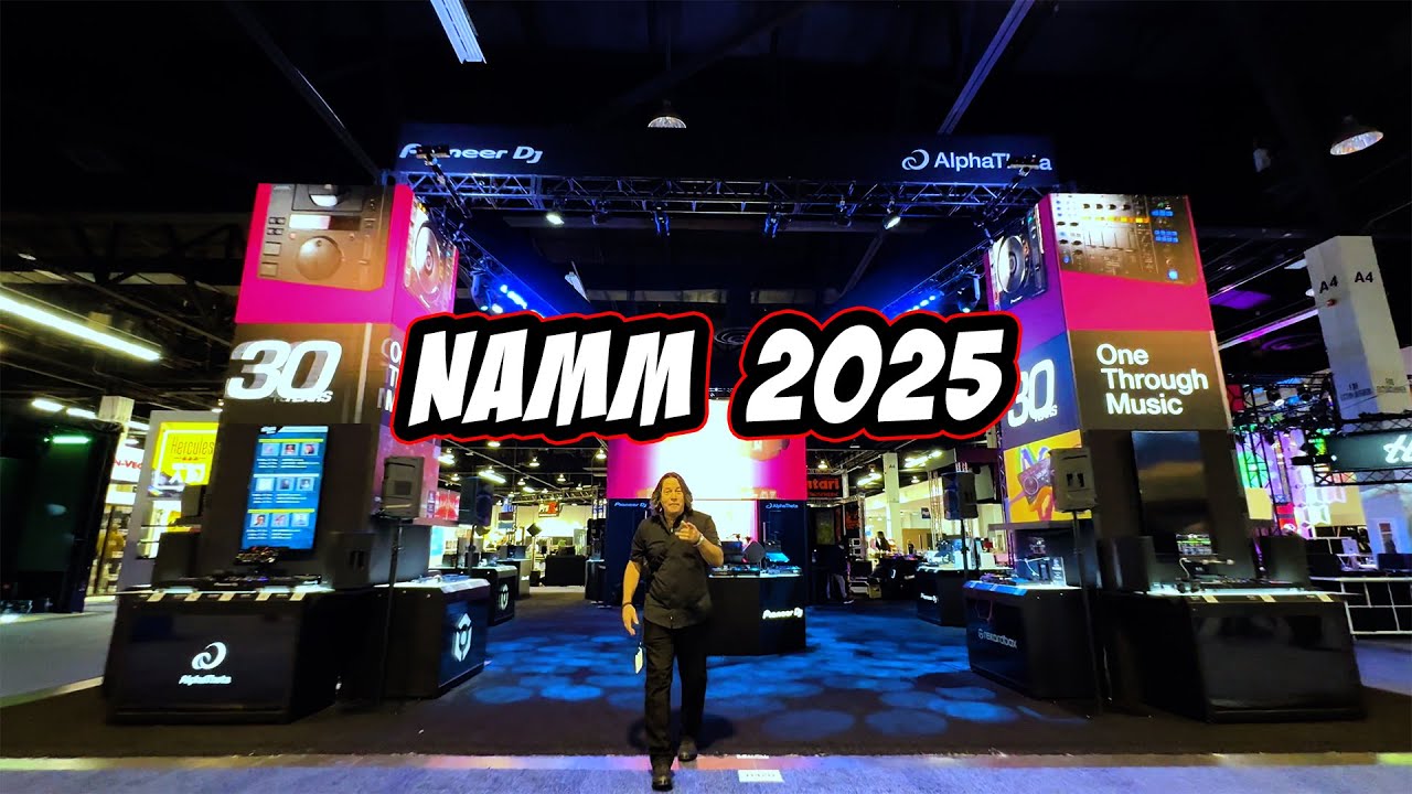 NAMM 2025 Pioneer DJ | AlphaTheta Booth Walkthrough