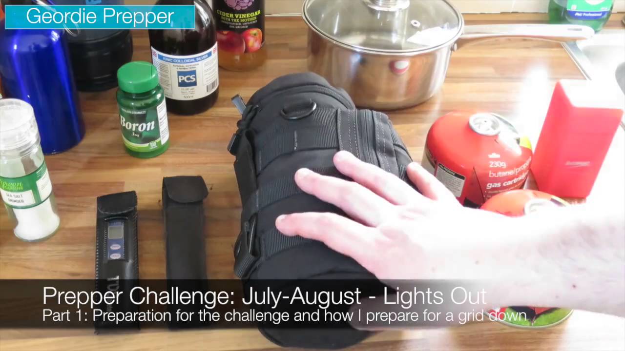 July/August Prepper Challenge - Preparation