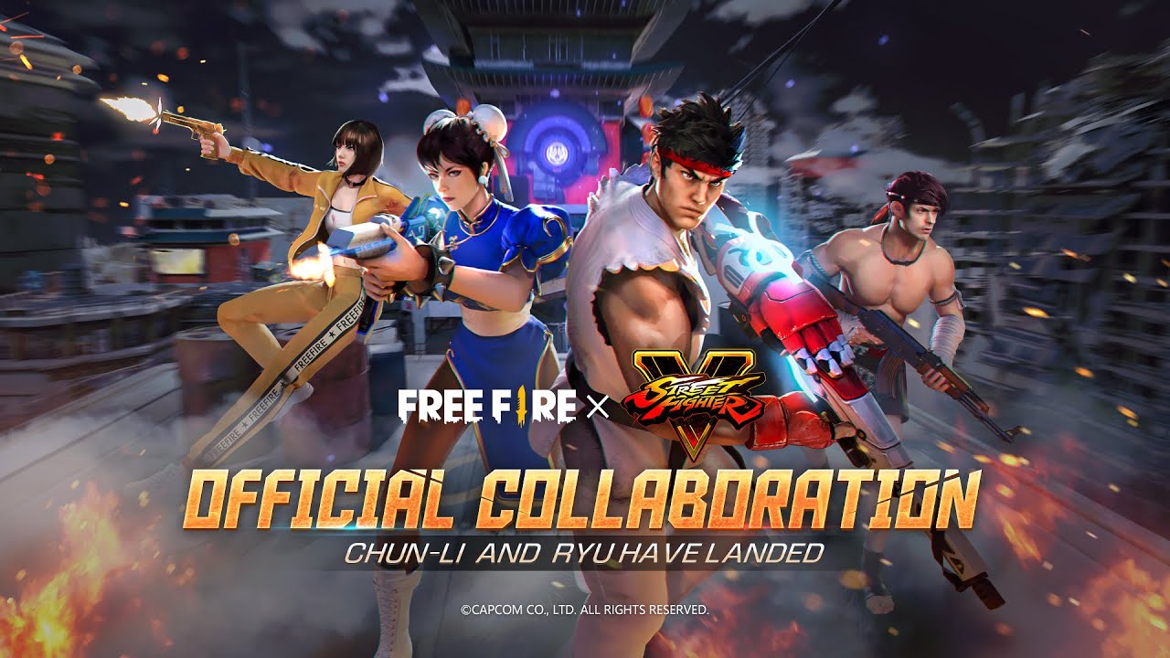 Free Fire X Street Fighter V | Full CG | Free Fire Official Collaboration