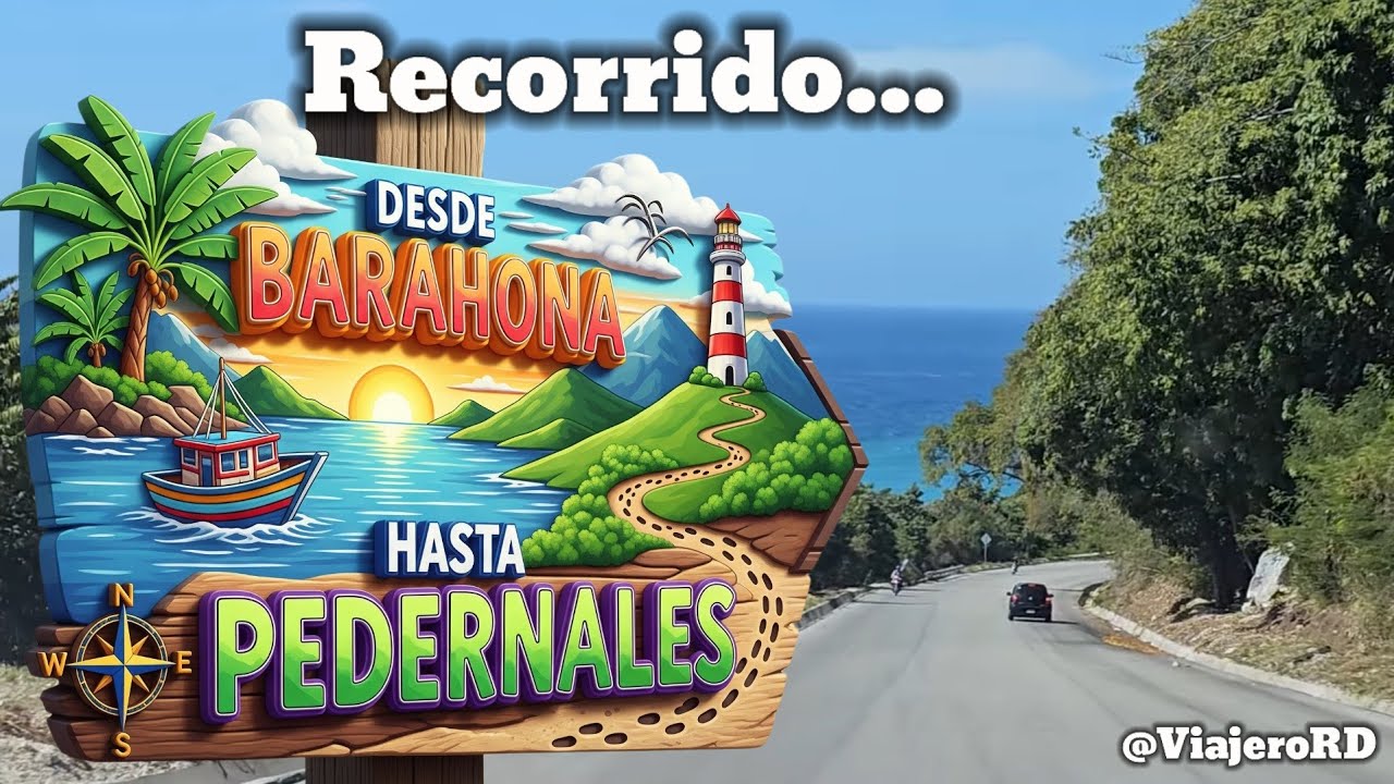 Recorrido desde Barahona hasta parte de Pedernales, o sea, Arroyo Salado 